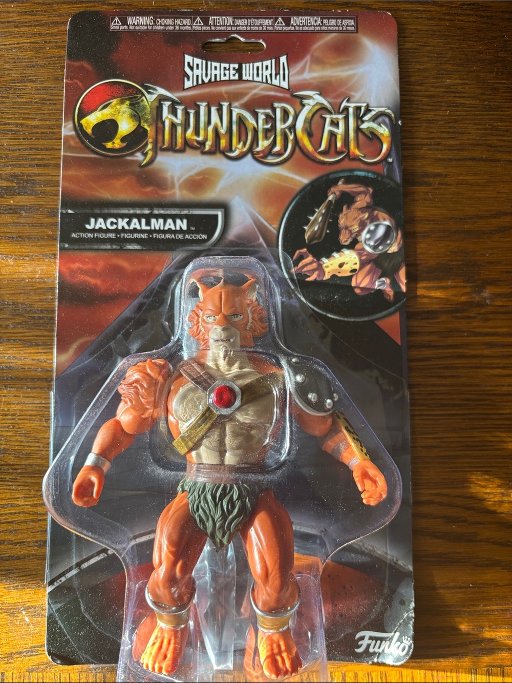 Funko ThunderCats Jackalman Action Figure - Orange, Beige, Green